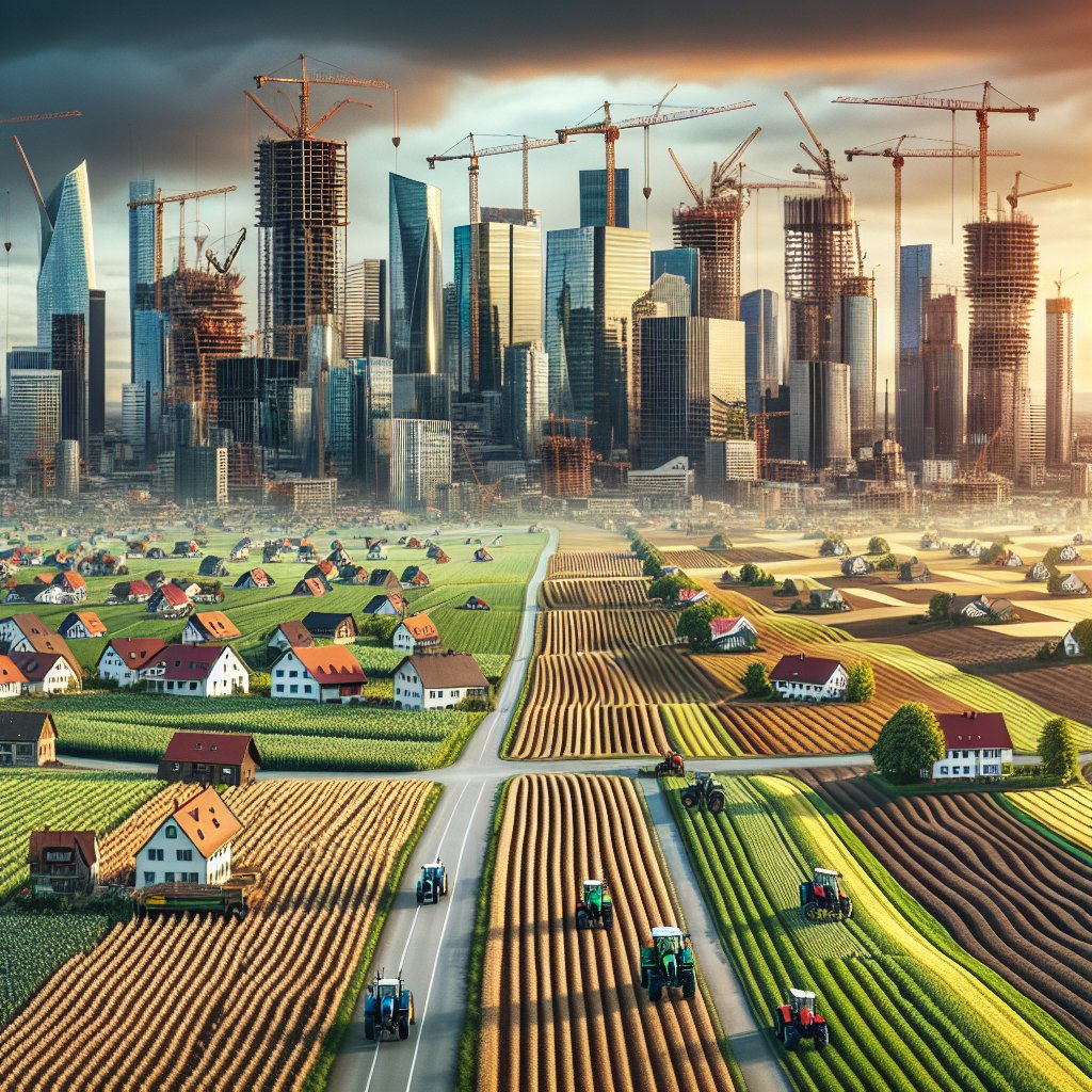 Urbanisierung und Ackerlandpreise in Deutschland